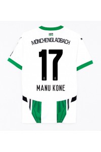 Fotbalové Dres Borussia Monchengladbach Manu Kone #17 Domácí Oblečení 2024-25 Krátký Rukáv